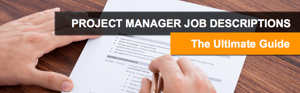 Project Manager Job Descriptions